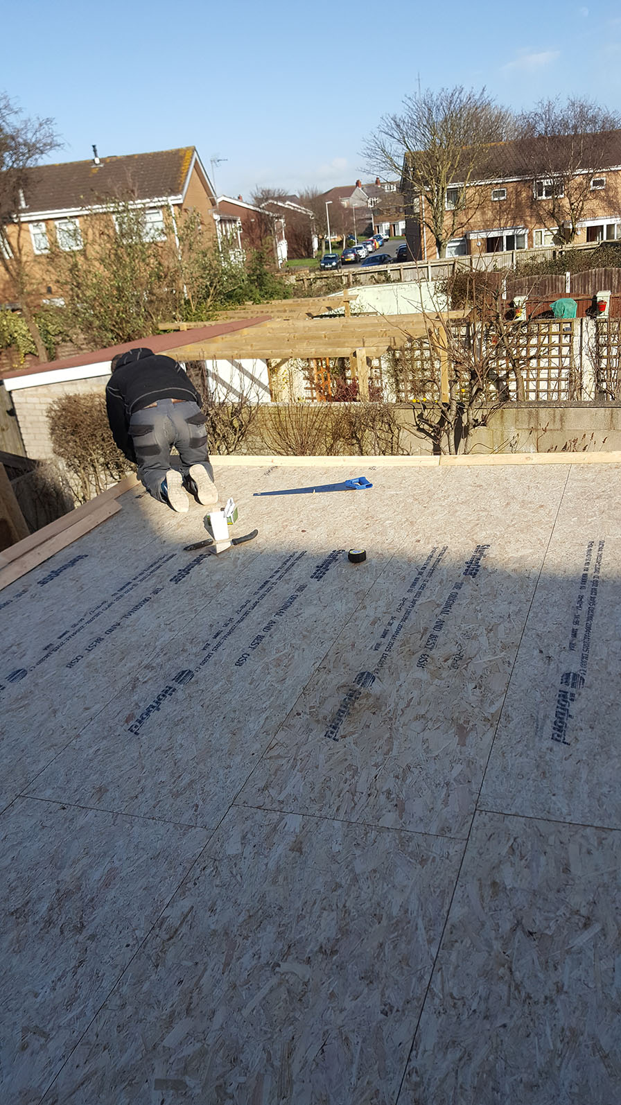 felt flat roofing